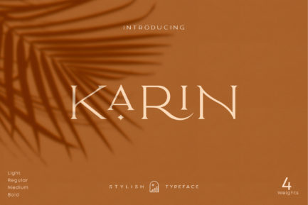 Karin fonts thumbnail kaligra.co