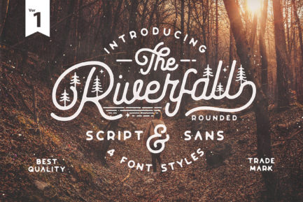 Riverfall Rounded Typeface Ver.1 Thumb