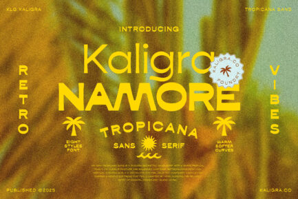 Kaligra Tropicana Sans