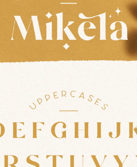mikela fonts preview kaligra.co